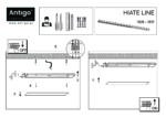 Plafon Hiate Line - Biały (1800 mm) 3000K - obrazek 3