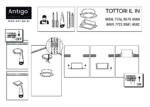 Lampa wpuszczana IP44 Tottori IL - Czarny (130 mm) 4000K - obrazek 3