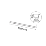 Lampa wpuszczana Hiate Line - Biały (1200 mm) 4000K - obrazek 2