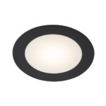 Lampa wpuszczana IP44 Tottori IL - Czarny (130 mm) 4000K