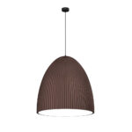 Lampa wisząca Gandra- Czekoladowa (60x60 cm)