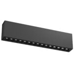 Plafon A-glare 15 - Czarny (90mm)