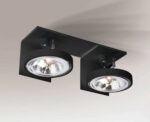 Outlet Reflektor podwójny Hamada B - Czarny