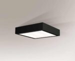 Outlet Plafon Nomi - Czarny (320 x 320 mm) 4000K