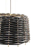 Lampa wisząca SUAMI O/CZARNA - obrazek 3