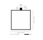 Outlet Kinkiet Izumi K 45 - Biały (450 mm) 3000K - obrazek 2