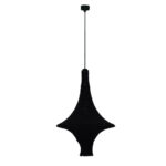Lampa wisząca ALDA M/ Czarna/ Pleciona