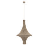 Lampa wisząca ALDA M/ Beżowa/ Pleciona