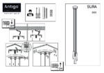 Lampa wisząca SURA 3/ CZARNA - obrazek 4