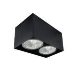 Plafon CAGE out mini 0 -2 - Czarny