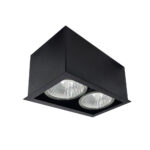 Plafon CAGE out mini 1-2 - Czarny