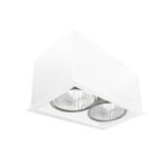 Plafon CAGE out mini 1-2 - Biały