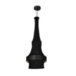 Lampa wisząca DOTA I / Czarna / Pleciona / 3000K