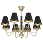 Lampa wisząca Deria 8 PŁ. - Platyna