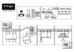 Plafon CAGE out mini 1-2 - Czarny - obrazek 3