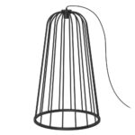 Lampa ogrodowa no. Moon A / Czarna