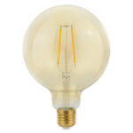 Żarówka vintage Globe E27, 4,9W LED, 2200K, Spectrum - duża kulka