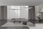 Lampa wisząca średnica 174cm TRIKAL Z2 - Mosiądz 3000K - obrazek 3