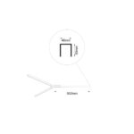 Lampa wisząca średnica 174cm TRIKAL Z2 - Mosiądz 3000K - obrazek 7