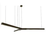 Lampa wisząca średnica 214cm TRIKAL Z3 - Mosiądz 3000K