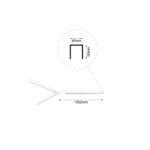Lampa wisząca średnica 214cm TRIKAL Z3 - Mosiądz 3000K - obrazek 9