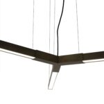 Lampa wisząca średnica 134cm TRIKAL Z1 - Mosiądz 3000K - obrazek 5