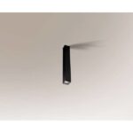 Outlet Plafon IP44 Doha - Czarny (300 mm)