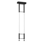 Lampa wisząca podwójna alha S - Czarny (1000 mm) 4000K