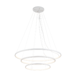 Outlet Lampa wisząca potrójna Agari Multi - Biały (1170 - 870 -570 mm) 4000K