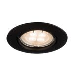 Outlet Lampa wpuszczana Tokio - Czarny (85 mm)