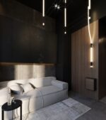 Lampa wisząca podwójna alha S - Czarny (1000 mm) 4000K - obrazek 2