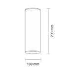 Outlet Plafon IP 44 Suwa - Biały (200 mm) - obrazek 2