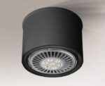 Outlet Plafon Miki - Czarny (100 mm)