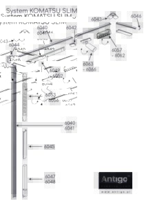 Komatsu łącznik mechaniczny liniowy + śruba Natynk - obrazek 3