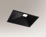 Outlet Lampa wpuszczana IP 44 Ube IL - Czarny (280mm) 3000K