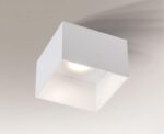 Outlet Plafon Konan - Biały (150x150 mm)