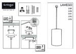 Lampa wisząca LAMEGO I Z- Czarna - obrazek 4