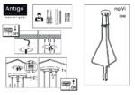Lampa wisząca no. Vi 3 - Czarny - obrazek 4
