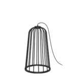 Lampa stojąca no. Moon I F – Czarny